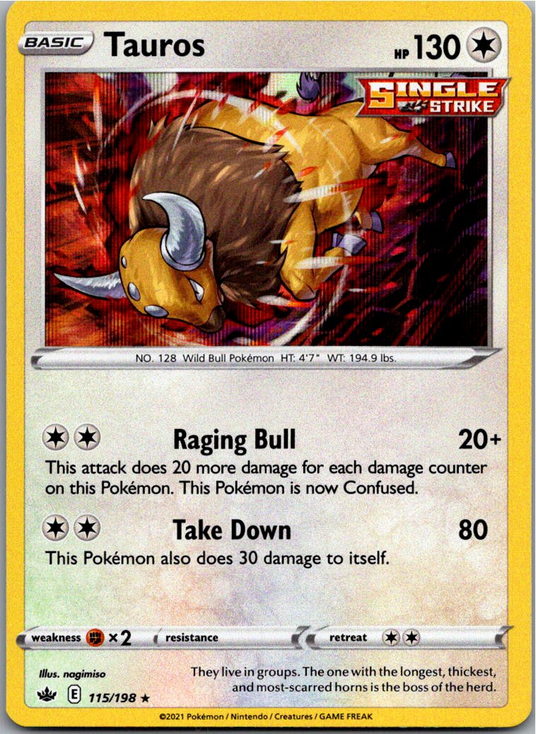 Tauros 115/198 Schaurige Herrschaft – Vorderseite