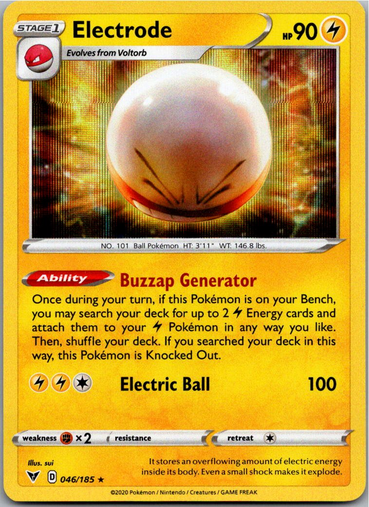 Electrode Lektrobal 046/185 Farbenschock – Vorderseite