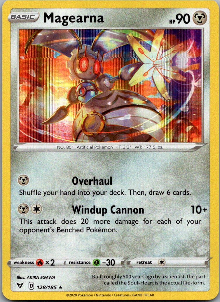 Magearna 128/185 Farbenschock – Vorderseite