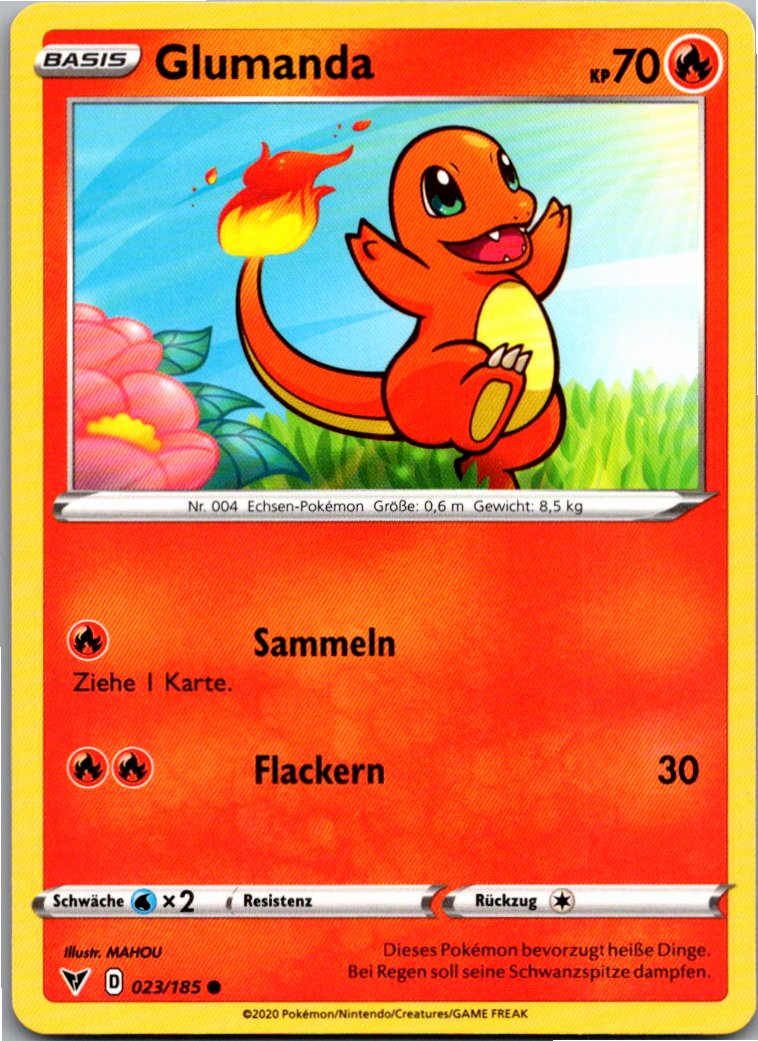 Glumanda 023/185 Farbenschock – Vorderseite