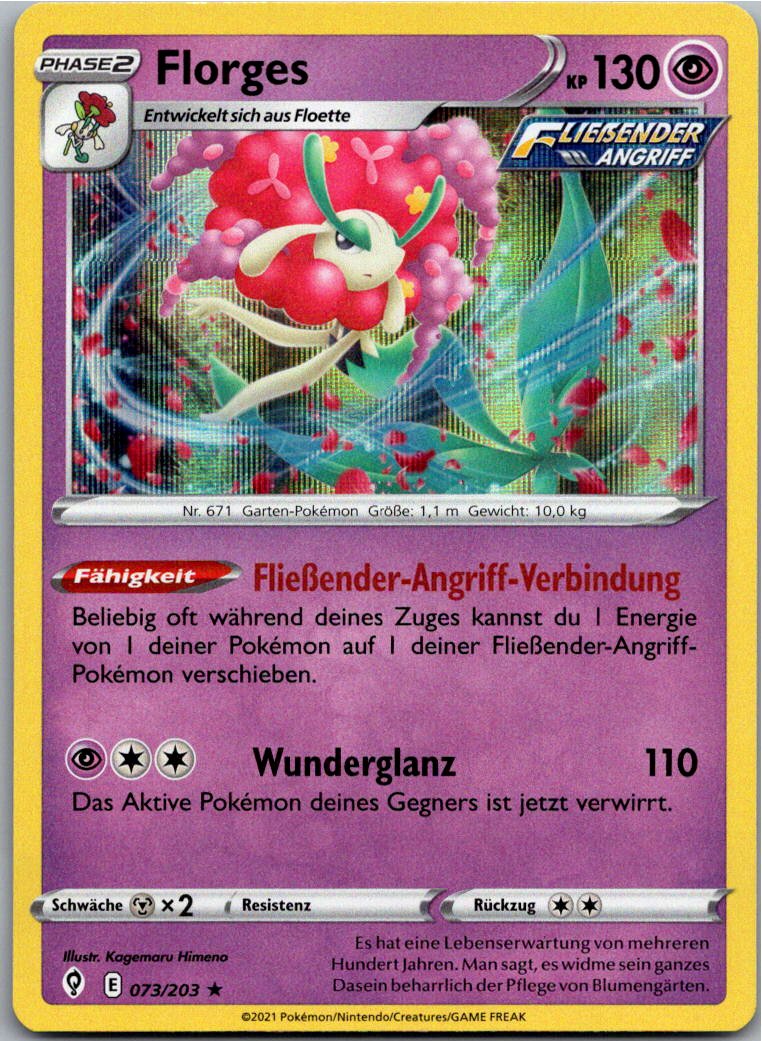 Florges 073/203 Drachenwandel – Vorderseite
