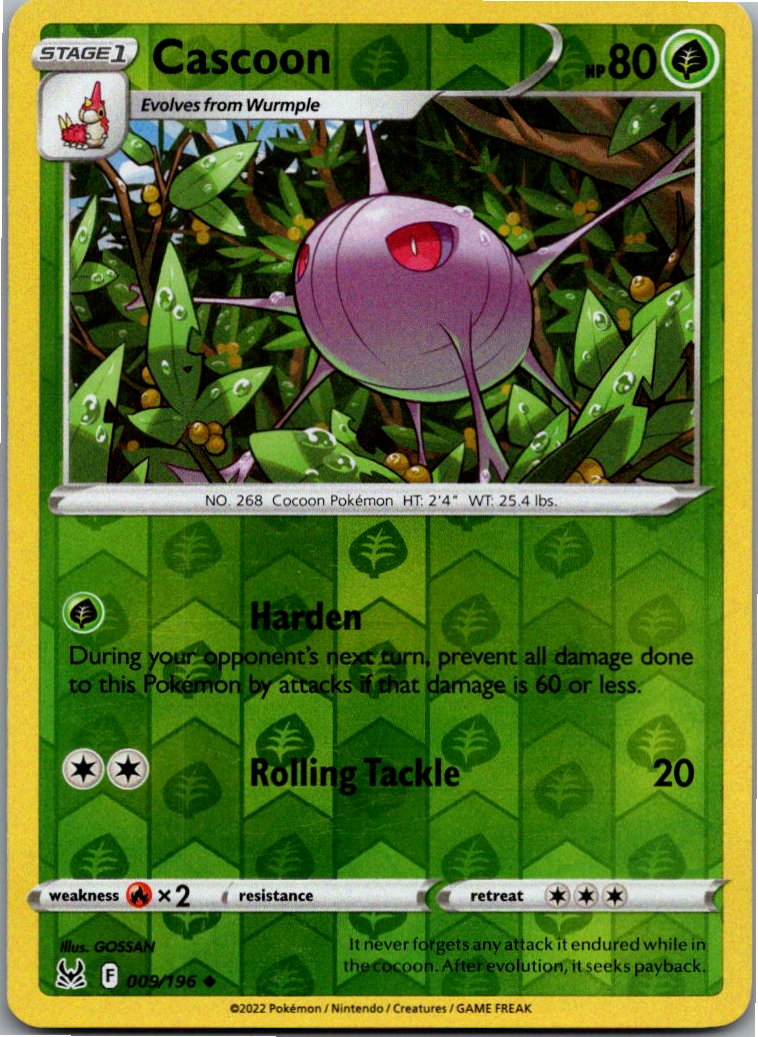 Cascoon Panekon 009/196 Verlorener Ursprung – Vorderseite