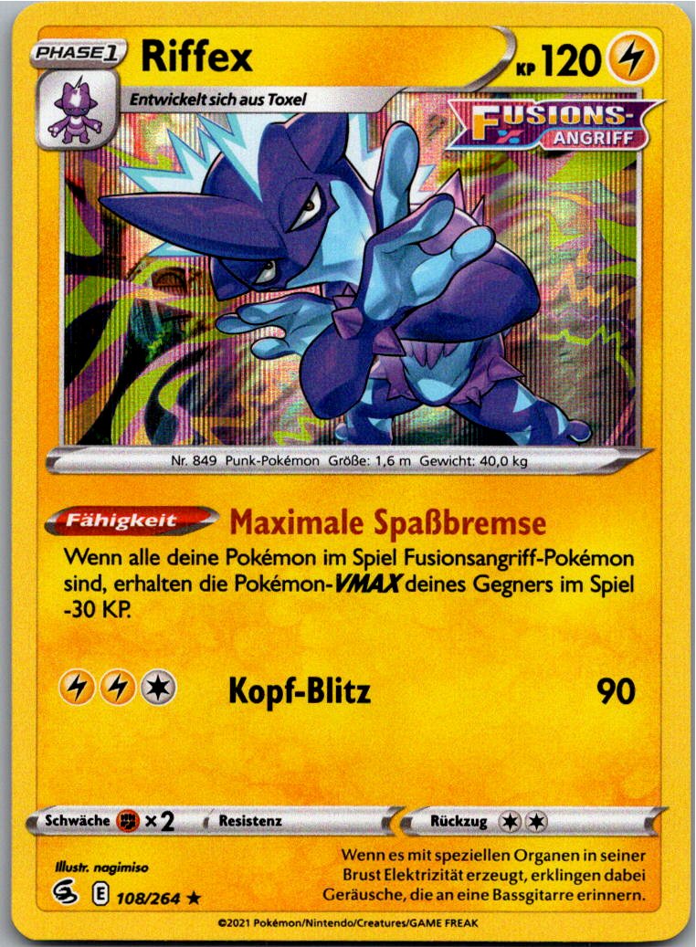 Riffex 108/264 Fusionsangriff – Vorderseite