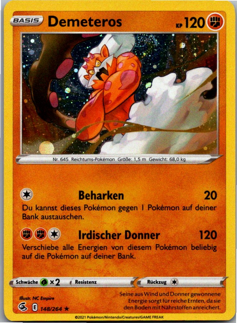 Demeteros 148/264 Fusionsangriff – Vorderseite