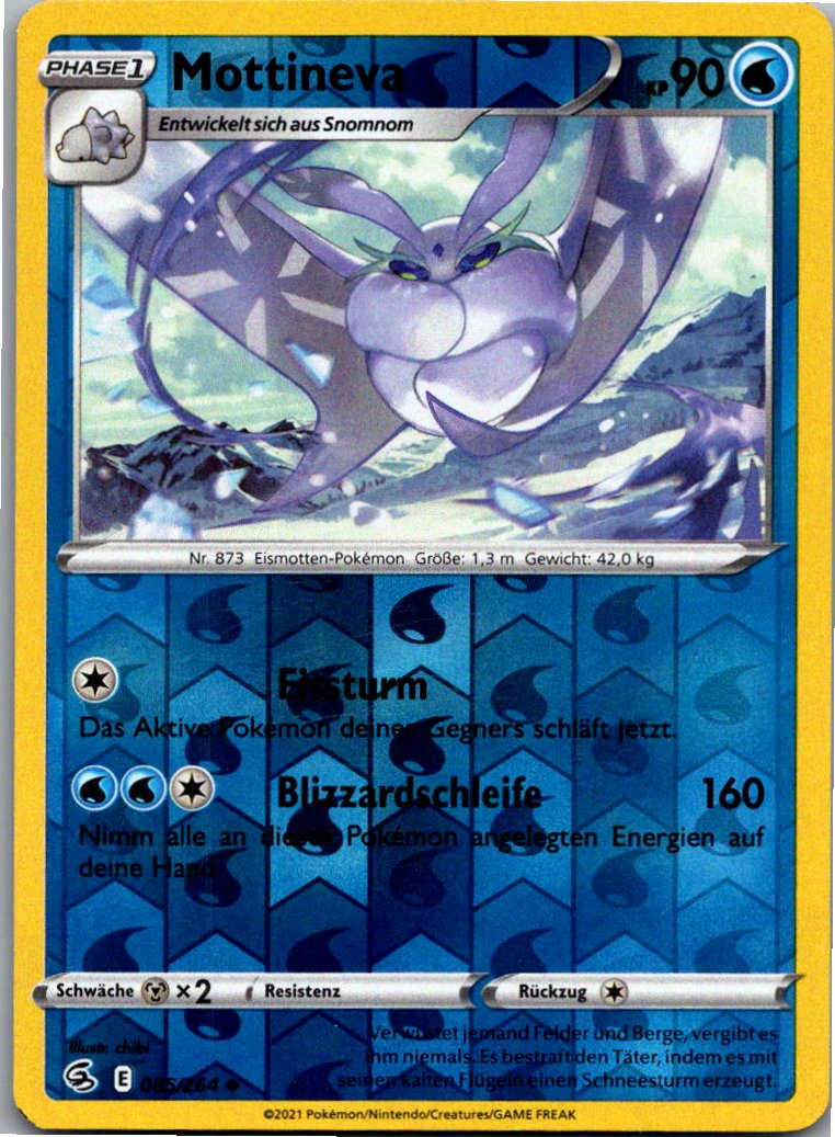 Mottineva 085/264 Fusionsangriff – Vorderseite