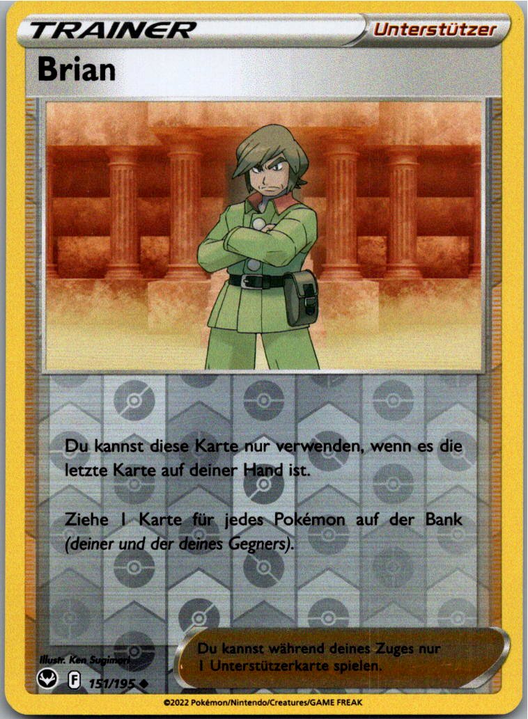 Brian 151/195 Silberne Sturmwinde – Vorderseite