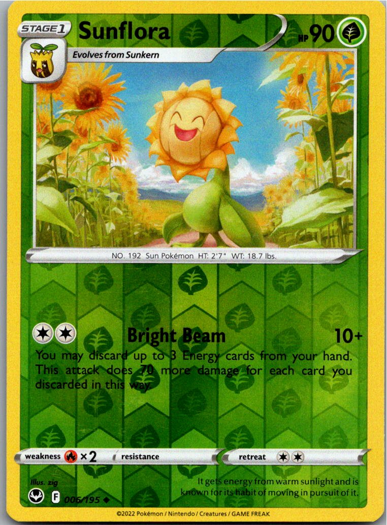 Sunflora Sonnflora 006/195 Silberne Sturmwinde – Vorderseite