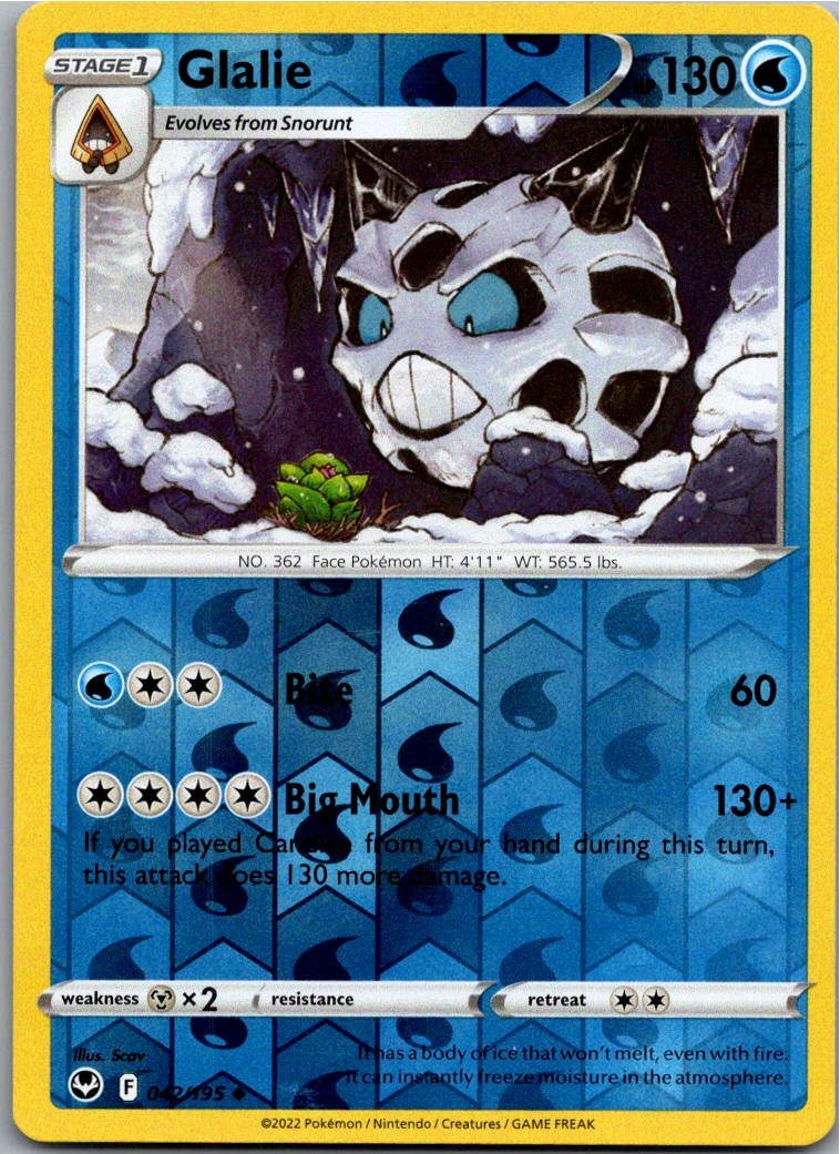 Glalie Firnontor 042/195 Silberne Sturmwinde – Vorderseite