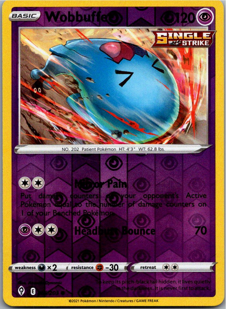 Wobbuffet Woingenau 066/203 Drachenwandel – Vorderseite