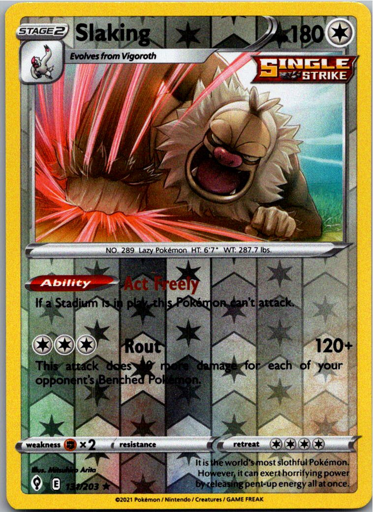 Slaking Letarking 131/203 Drachenwandel – Vorderseite