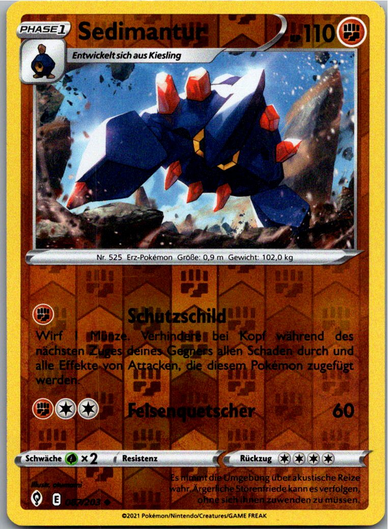 Sedimantur 087/203 Drachenwandel – Vorderseite