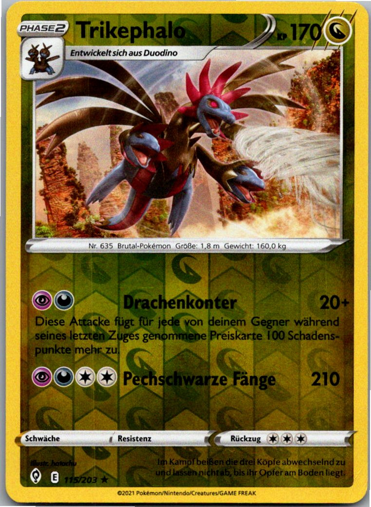 Trikephalo 115/203 Drachenwandel – Vorderseite