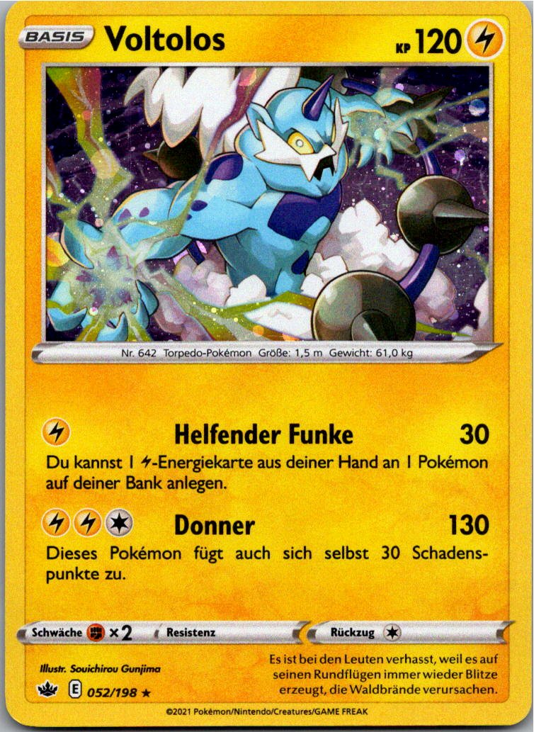 Voltolos 052/198 Schaurige Herrschaft – Vorderseite