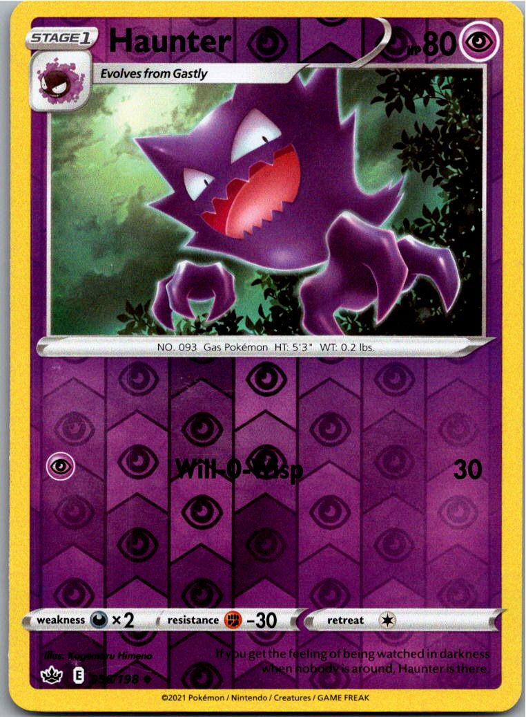 Haunter Alpollo 056/198 Schaurige Herrschaft – Vorderseite