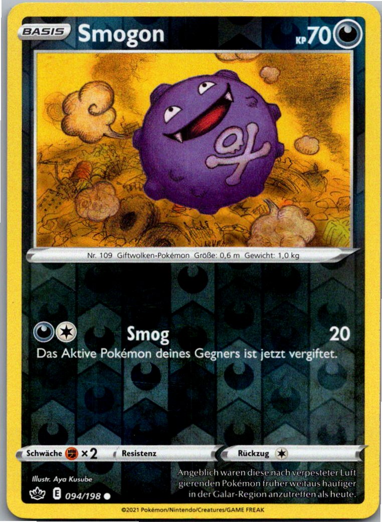 Smogon 094/198 Schaurige Herrschaft – Vorderseite