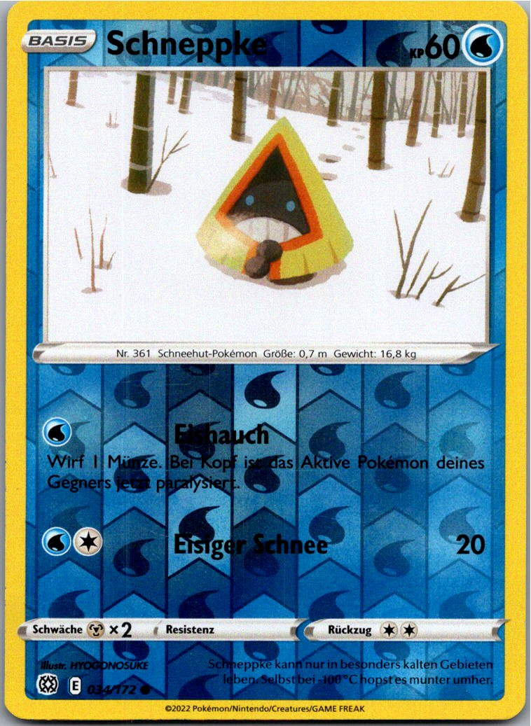 Schneppke 034/172 Strahlende Sterne – Vorderseite