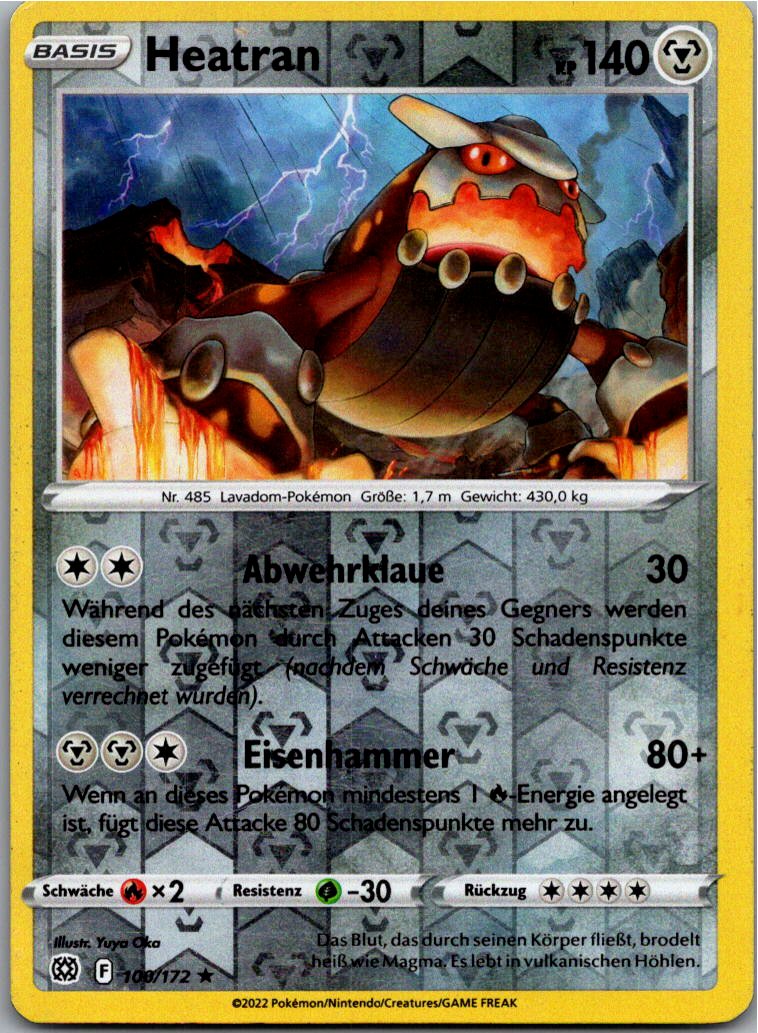 Heatran 100/172 Strahlende Sterne – Vorderseite