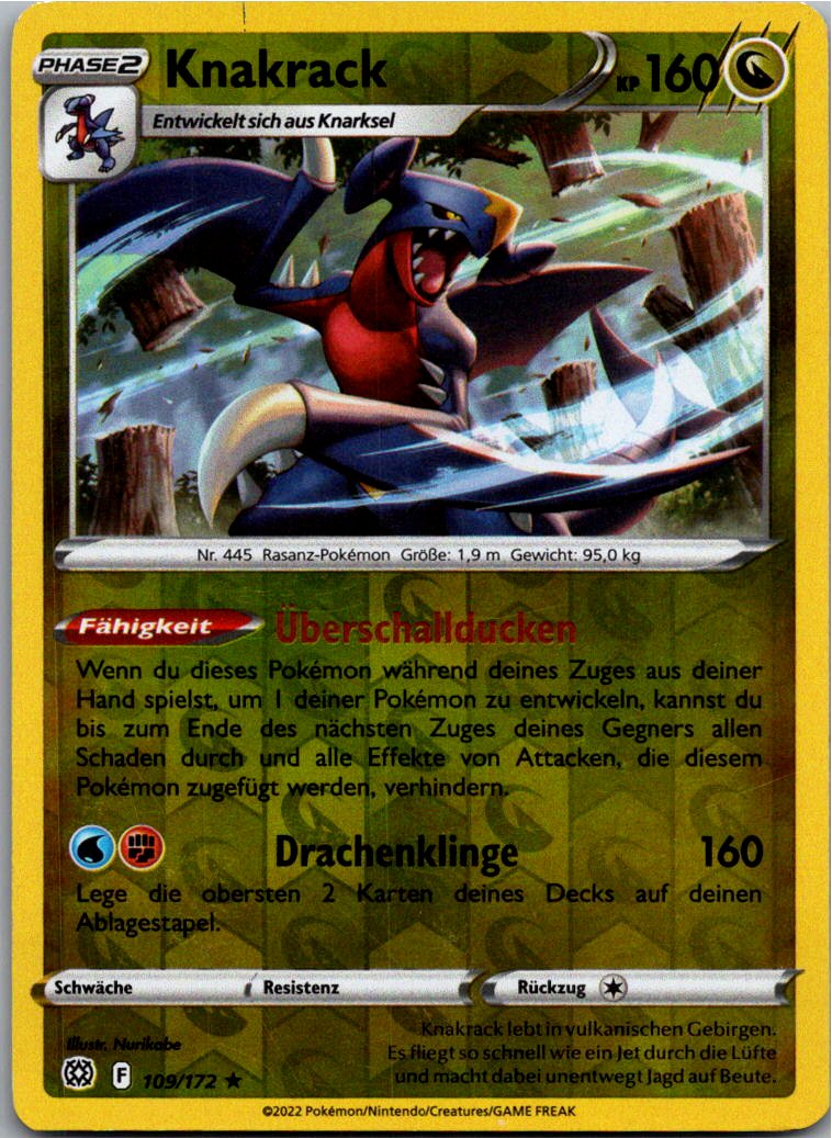 Knakrack 109/172 Strahlende Sterne – Vorderseite