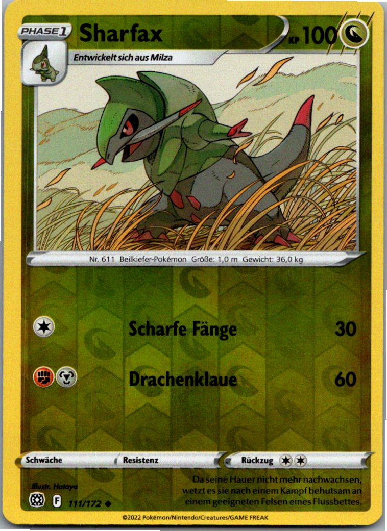 Sharfax 111/172 Strahlende Sterne – Vorderseite