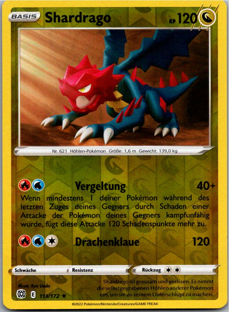 Shardrago 113/172 Strahlende Sterne – Vorderseite