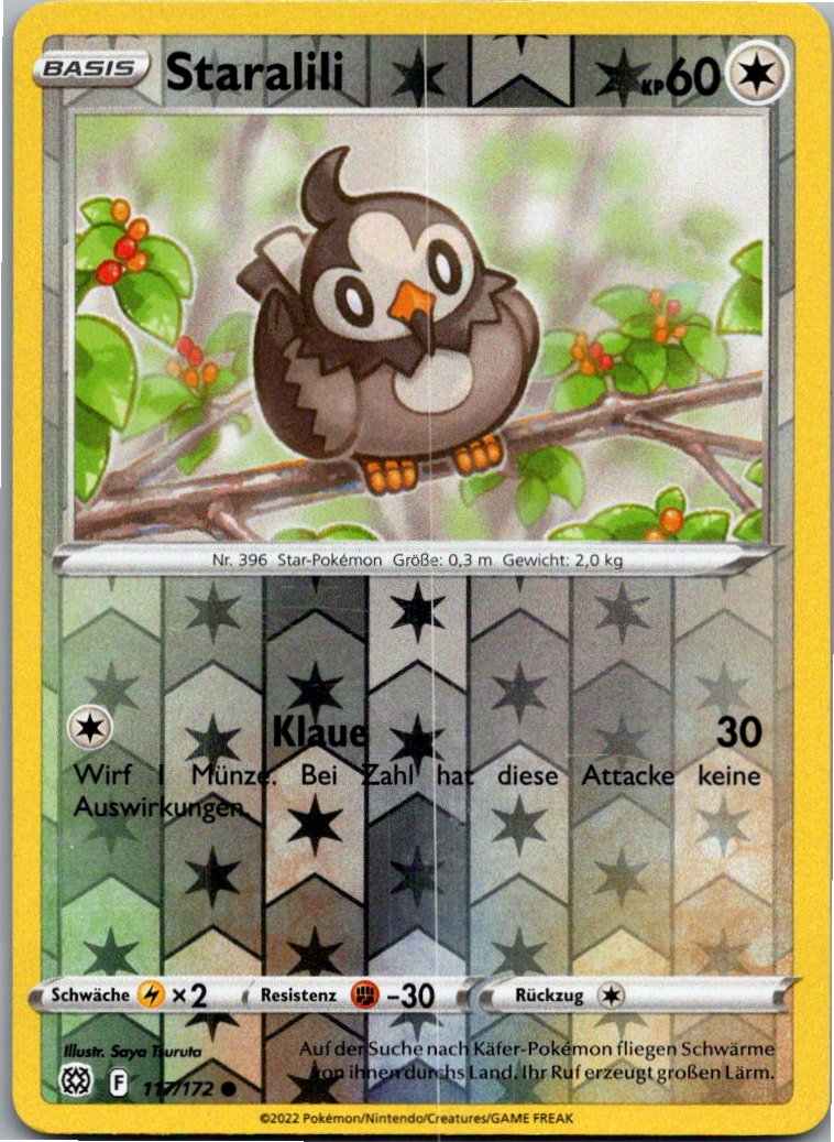 Staralili 117/172 Strahlende Sterne – Vorderseite