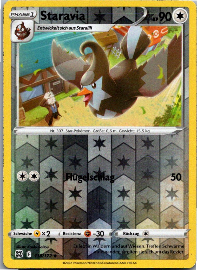 Staravia 118/172 Strahlende Sterne – Vorderseite