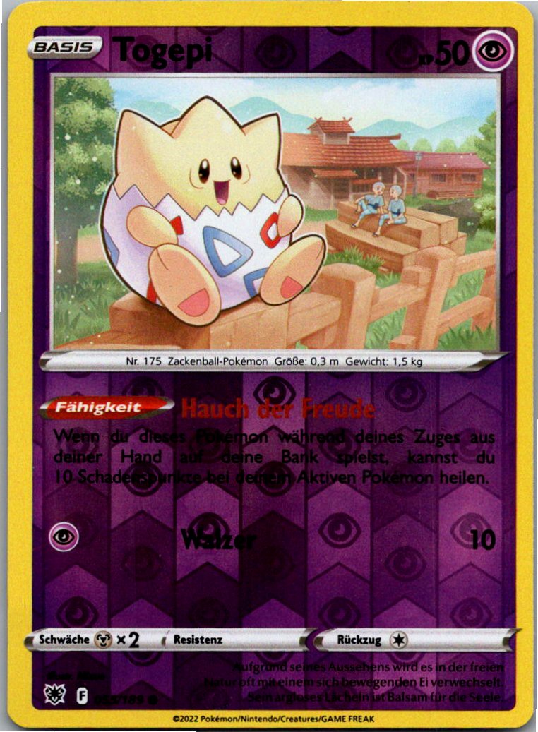 Togepi 055/189 Astralglanz – Vorderseite