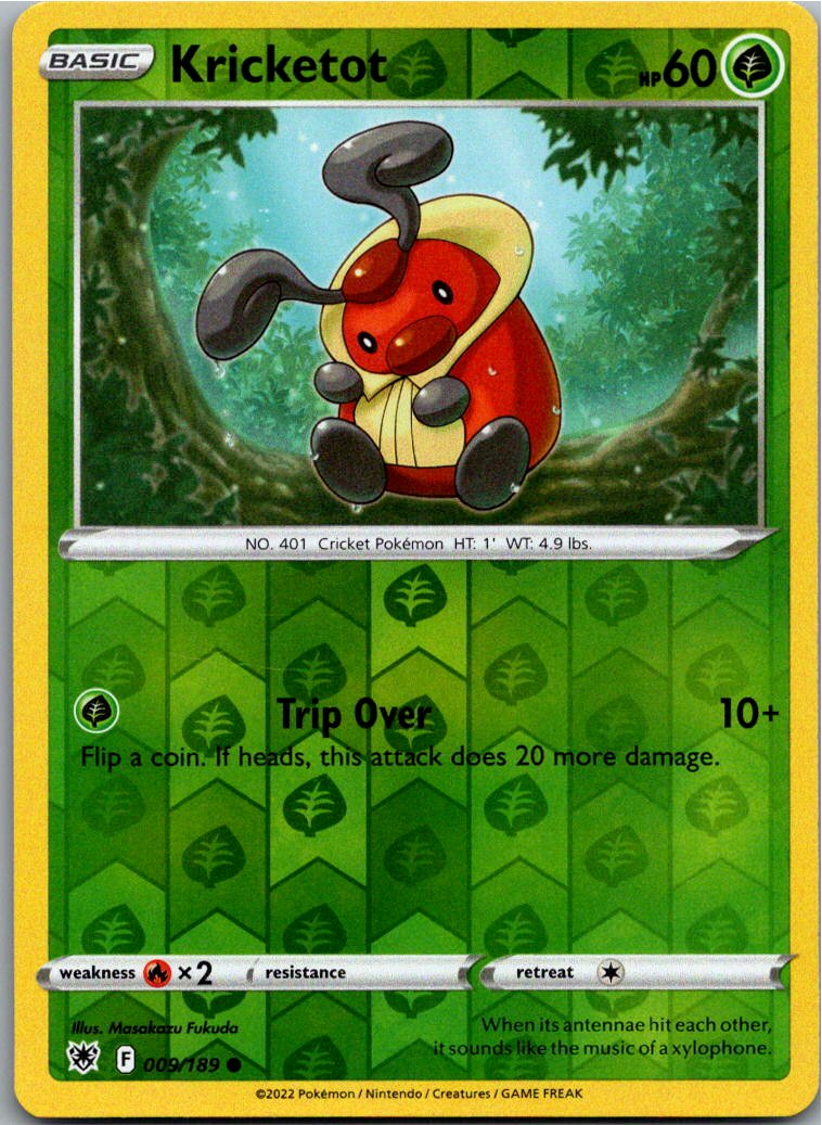 Kricketot Zirpurze 009/189 Astralglanz – Vorderseite