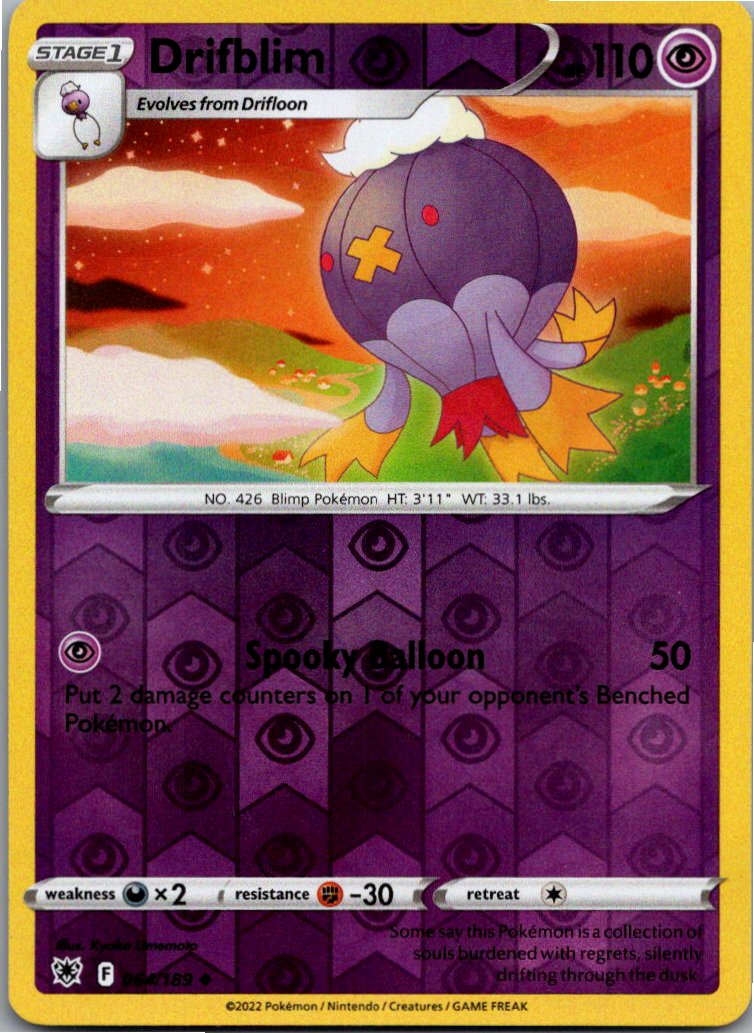 Drifblim 064/189 Astralglanz – Vorderseite