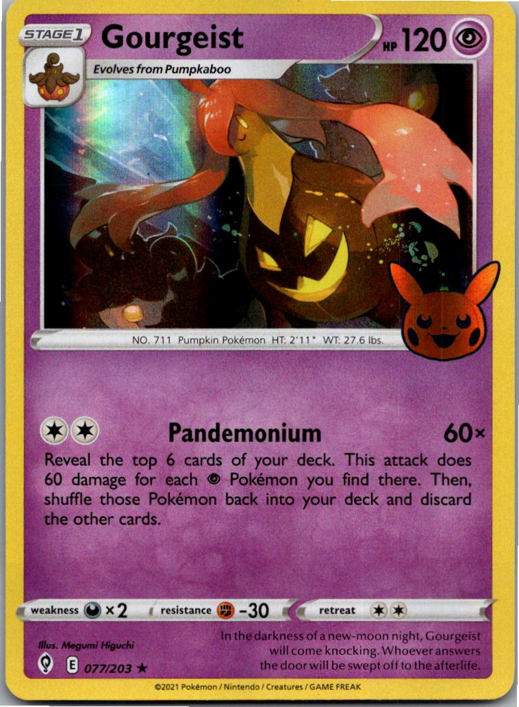 Gourgeist Pumpdjinn 077/203 Drachenwandel – Vorderseite