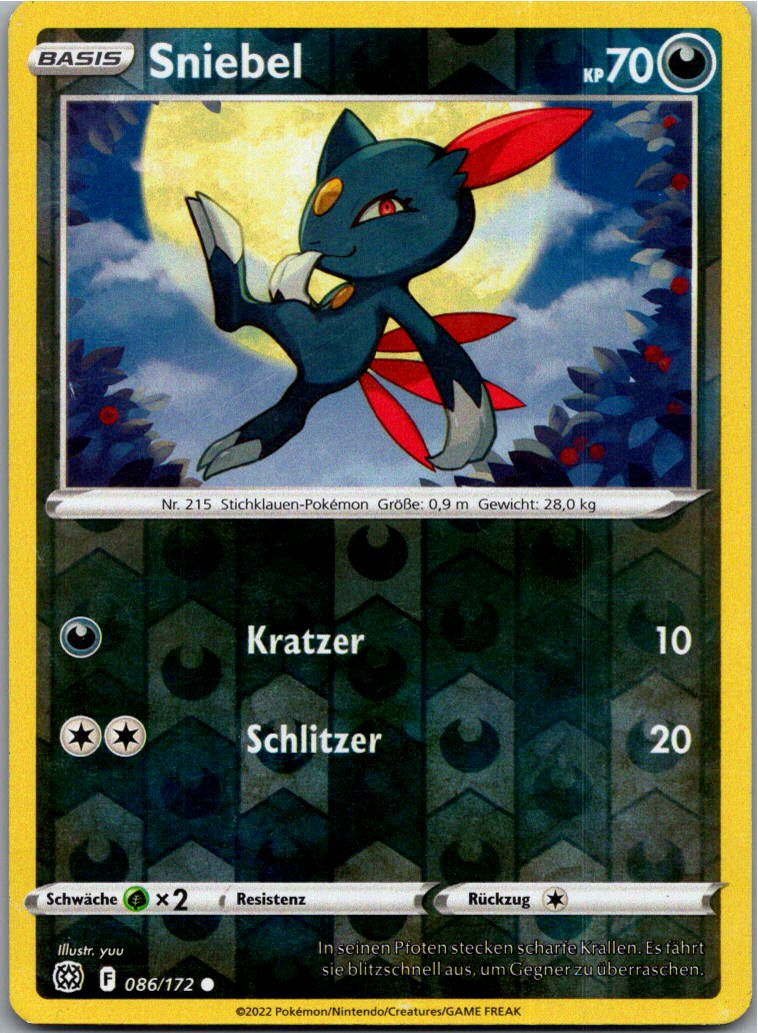 Sniebel 086/172 Strahlende Sterne – Vorderseite