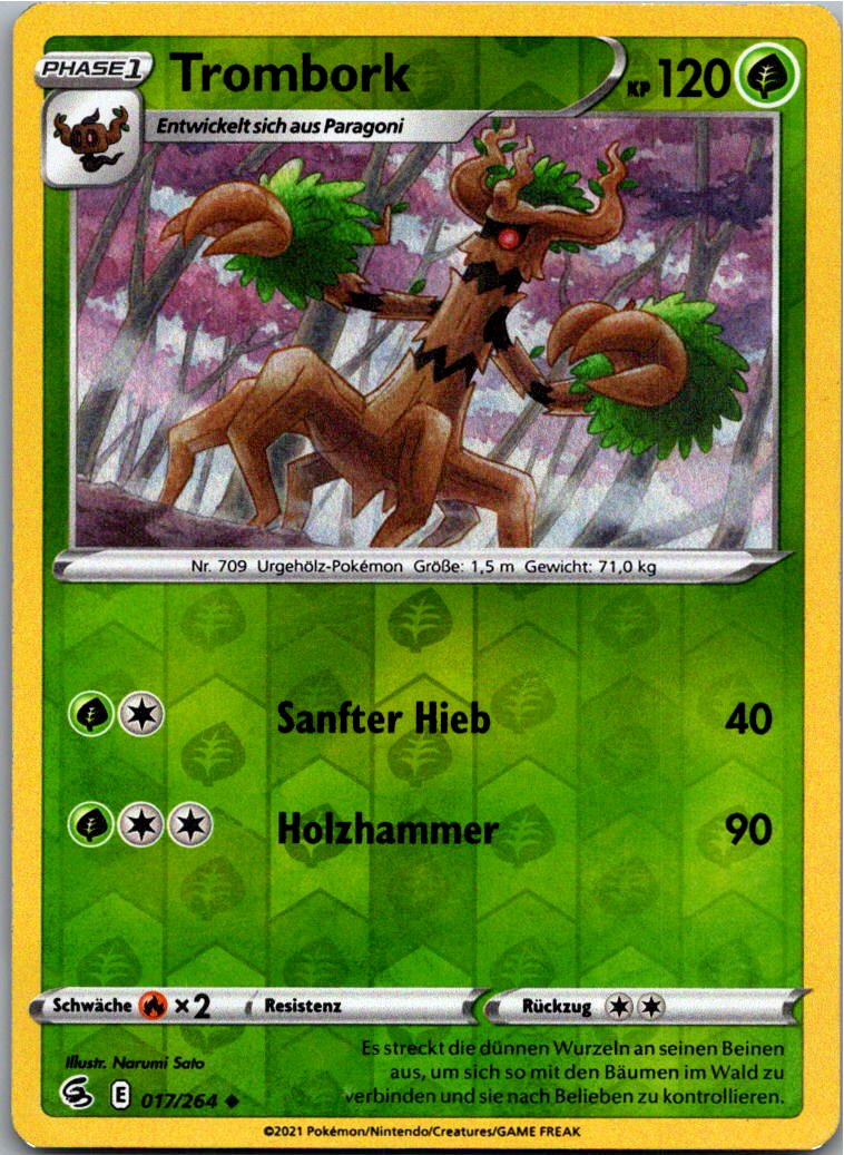 Trombork 017/264 Fusionsangriff – Vorderseite