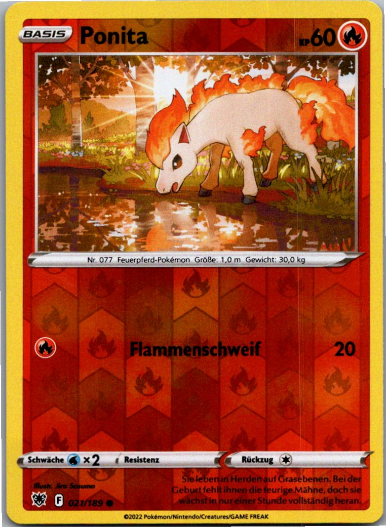 Ponita 021/189 Astralglanz – Vorderseite