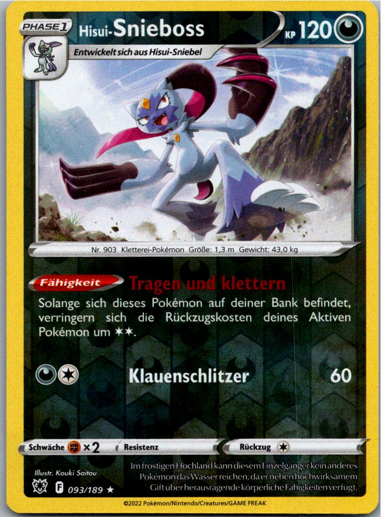 Hisui-Snieboss 093/189 Astralglanz – Vorderseite