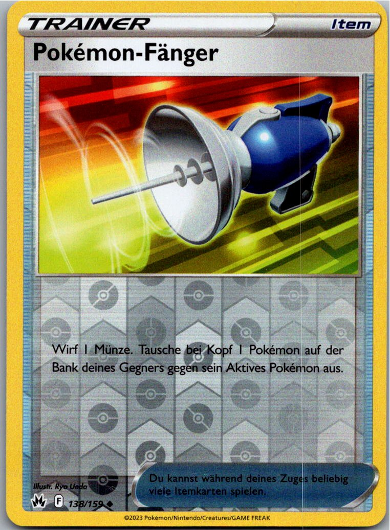 Pokémon-Fänger 138/159 Zenit der Könige – Vorderseite