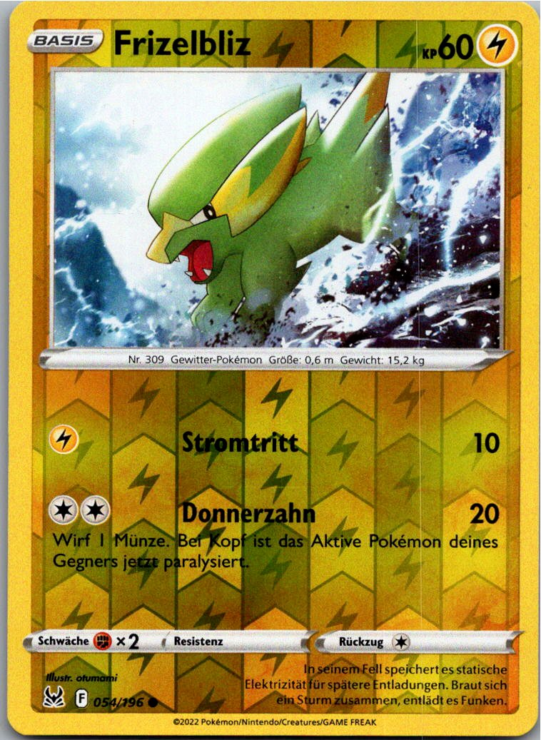 Frizelbliz 054/196 Verlorener Ursprung – Vorderseite