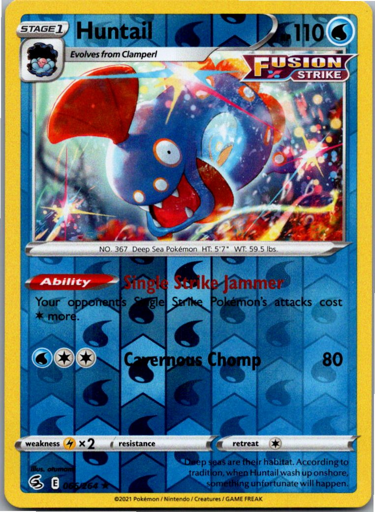 Huntail Aalabyss 066/264 Fusionsangriff – Vorderseite