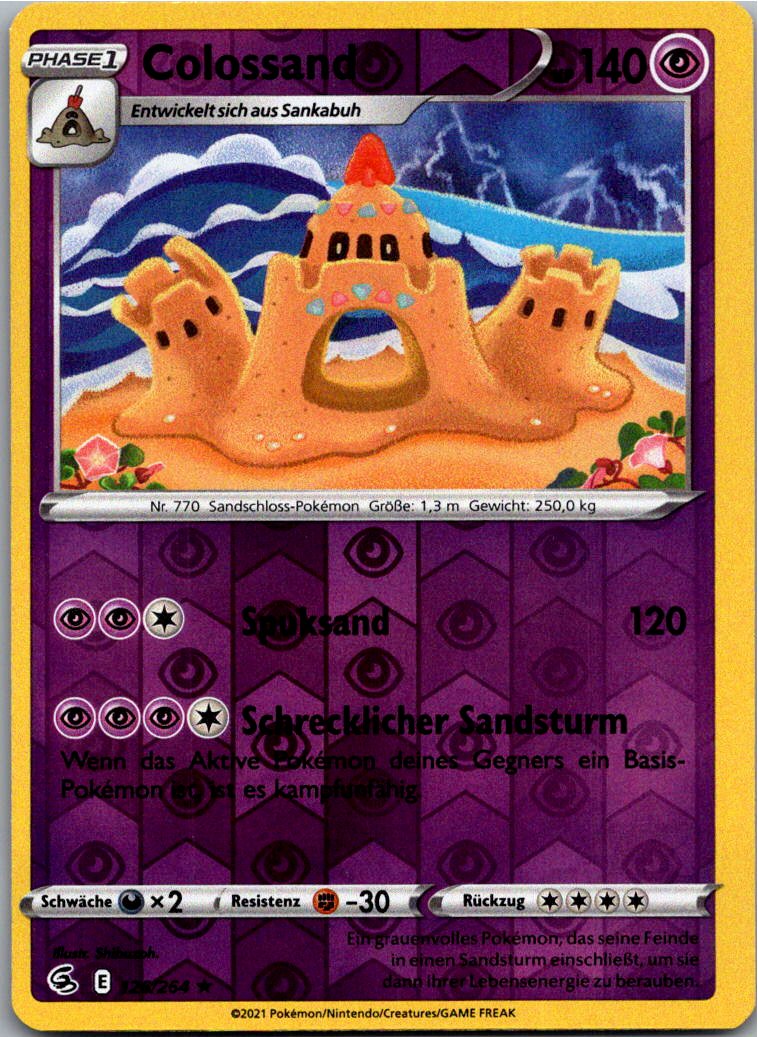 Colossand 126/264 Fusionsangriff – Vorderseite