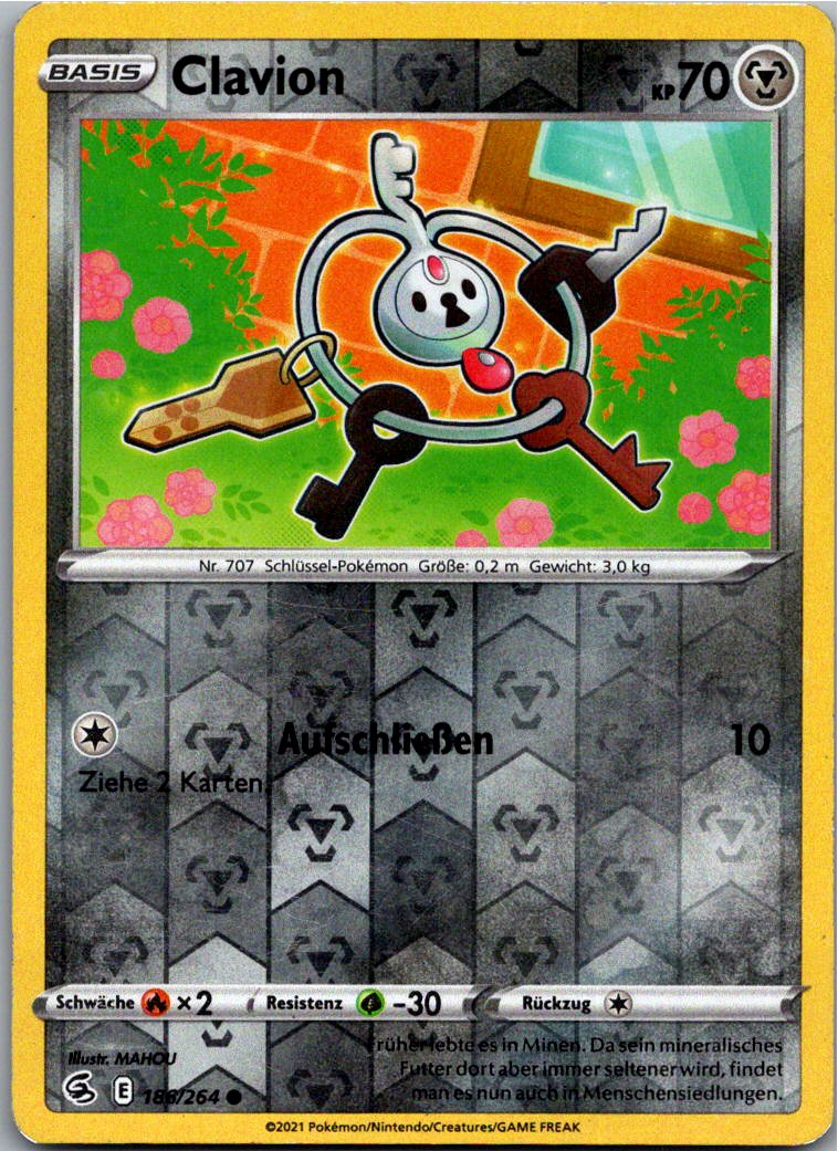 Clavion 186/264 Fusionsangriff – Vorderseite
