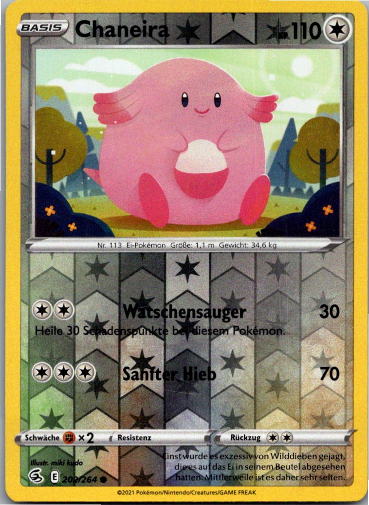 Chaneira 202/264 Fusionsangriff – Vorderseite