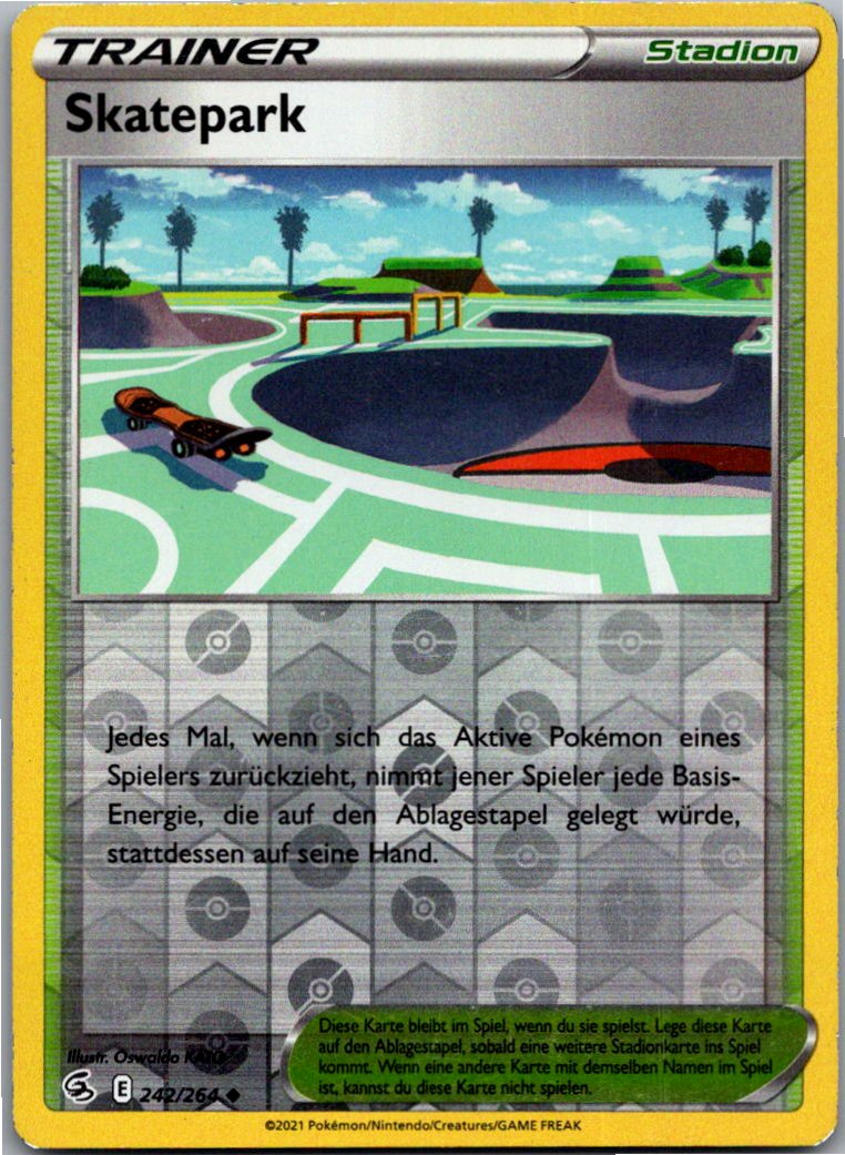 Skatepark 242/264 Fusionsangriff – Vorderseite