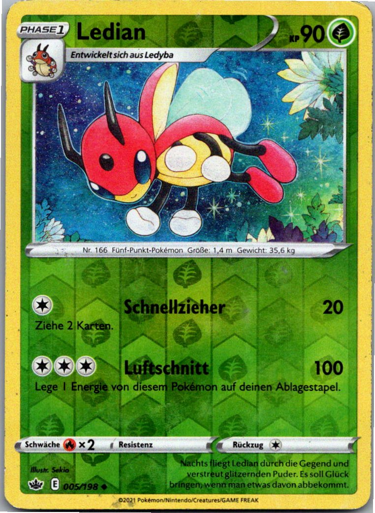 Ledian 005/198 Schaurige Herrschaft – Vorderseite