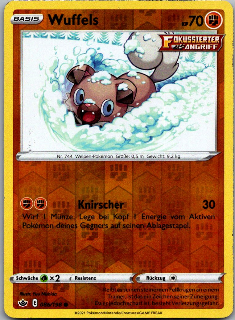 Wuffels 086/198 Schaurige Herrschaft – Vorderseite