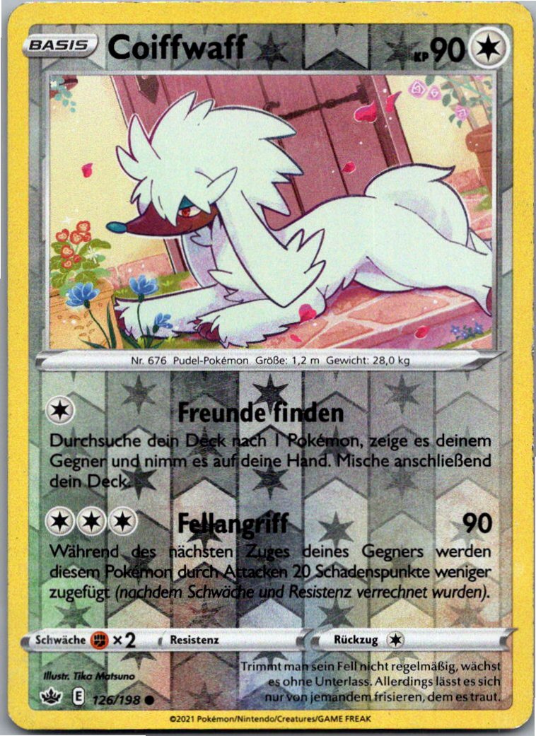 Coiffwaff 126/198 Schaurige Herrschaft – Vorderseite