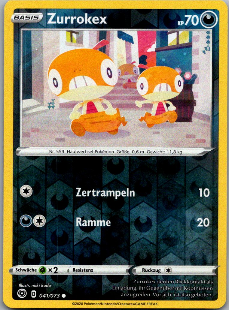 Zurrokex 041/073 Weg des Champs – Vorderseite