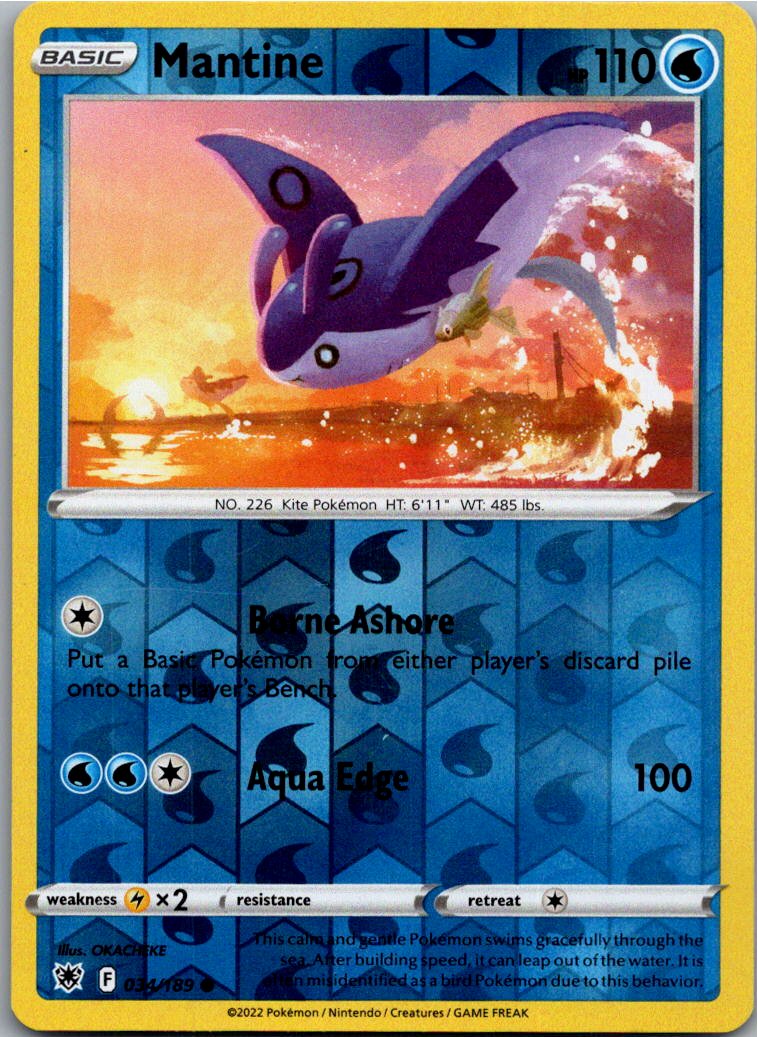 Mantine Mantax 034/189 Astralglanz – Vorderseite