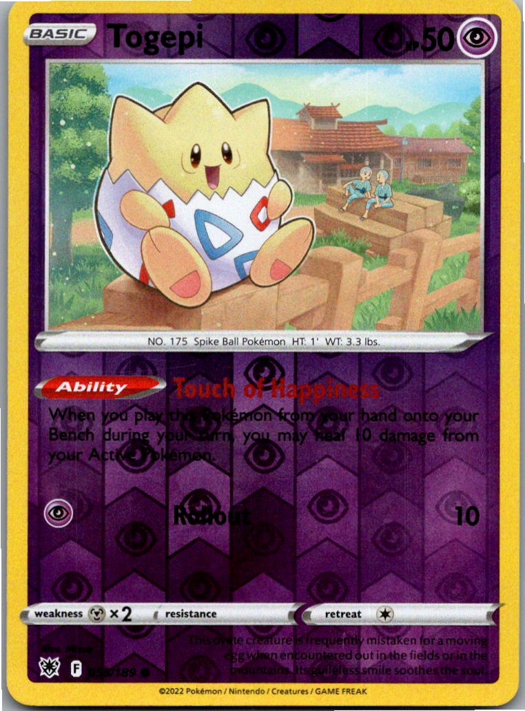 Togepi 055/189 Astralglanz – Vorderseite