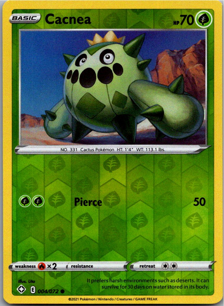Cacnea Tuska 004/072 Glänzendes Schicksal – Vorderseite