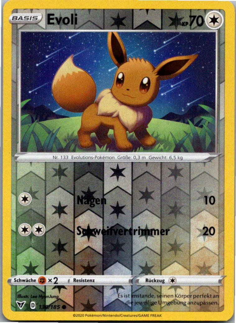 Evoli 130/185 Farbenschock – Vorderseite
