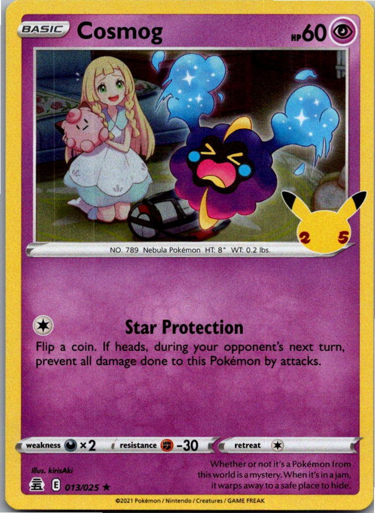 Cosmog 013/025 Celebrations – Vorderseite